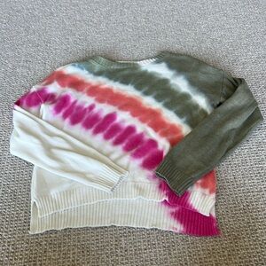 Girls tie dye sweater!